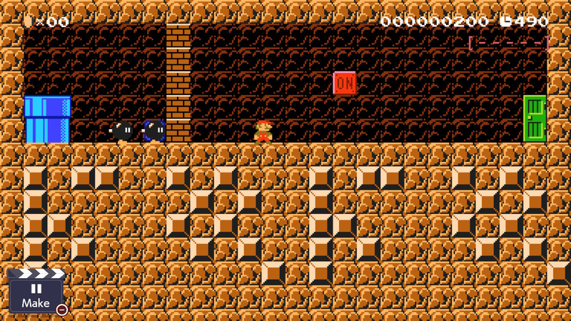 Illustration for article titled How To Use Mario Maker 2's Tricky 'Scroll-Stop' Feature